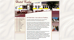 Desktop Screenshot of hotel-weser.de